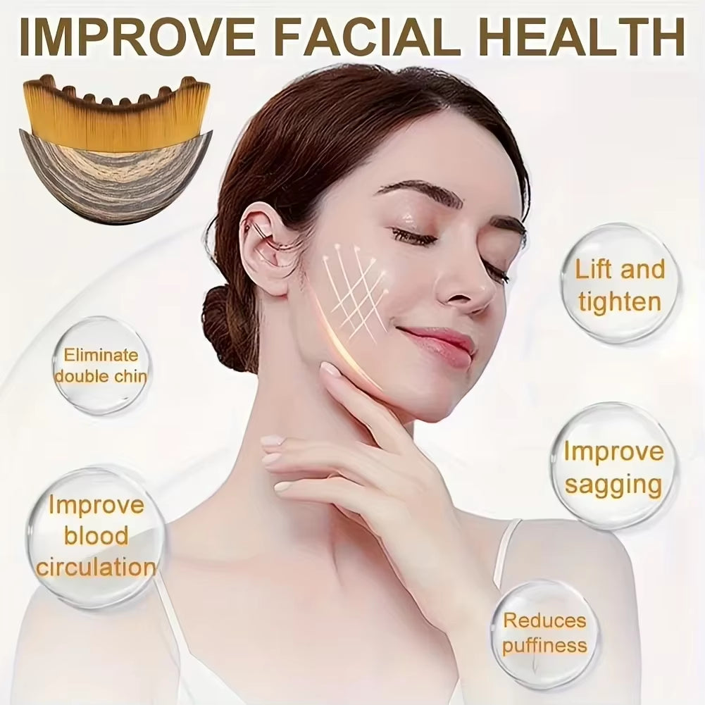 Lymphatic Contour Face Brush – Facial Sculpting & Puffiness88 Beauty Lymphatic Contour Facial Sculpting Brush