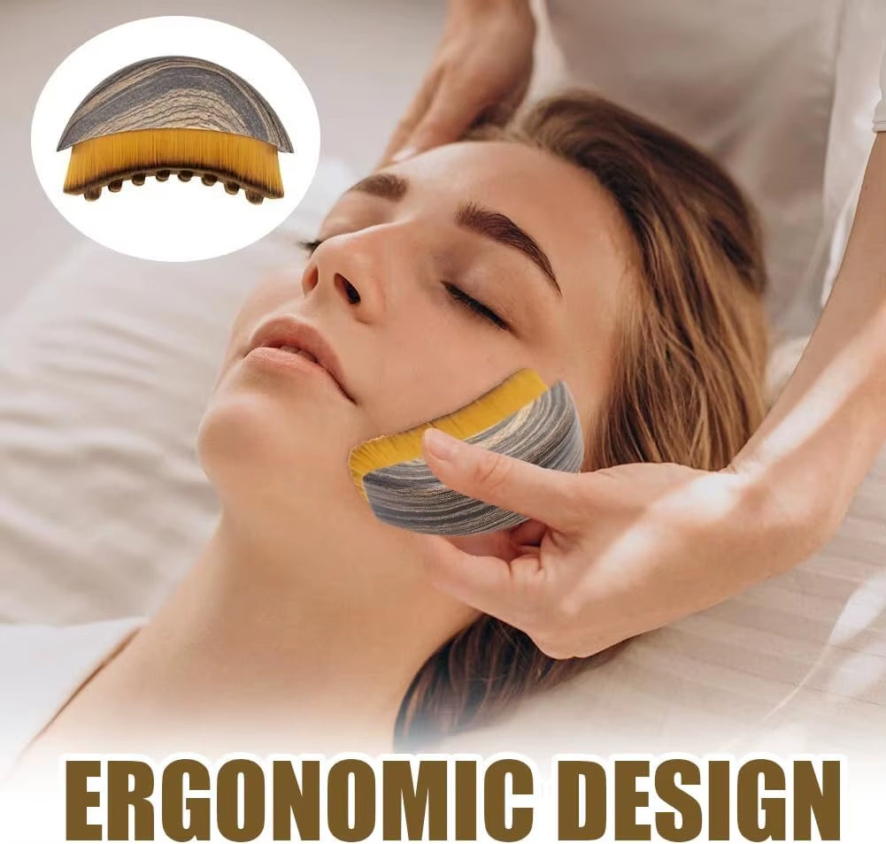 Lymphatic Contour Face Brush – Facial Sculpting & Puffiness88 Beauty Lymphatic Contour Facial Sculpting Brush