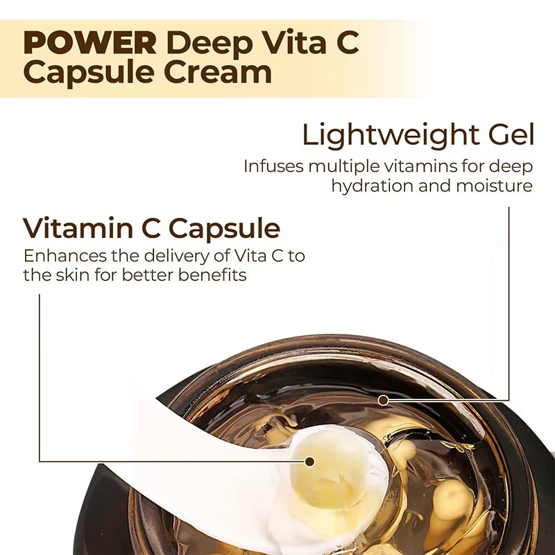 Anti-Wrinkle Vita C Capsule Cream88 Beauty Spot Fading Peel Off Brightening Mask