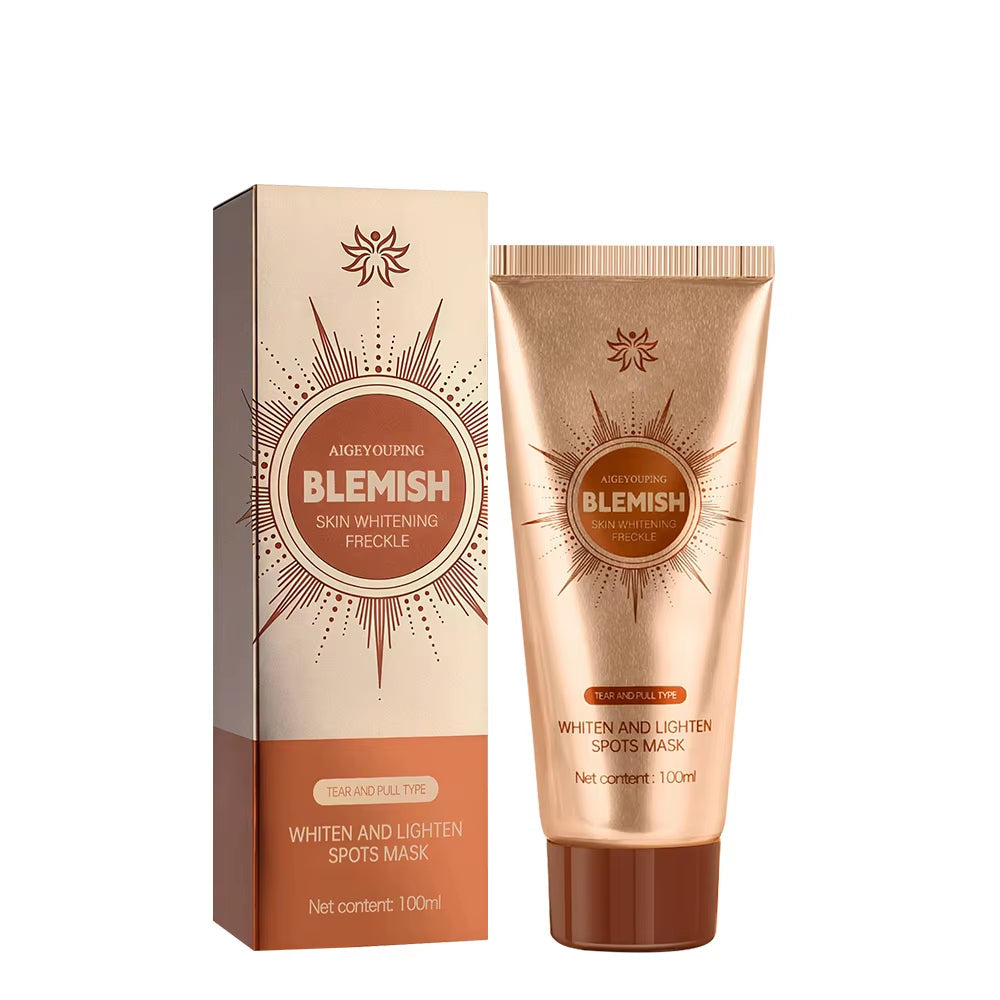 Whiten and Lighten Spots Mask Spots Peel-Off Facial Mask Anti-B88 Beauty Spot Fading Peel Off Brightening Masklemish Freckle Brightening Mask Deeply Clean Pore Tightening Mois